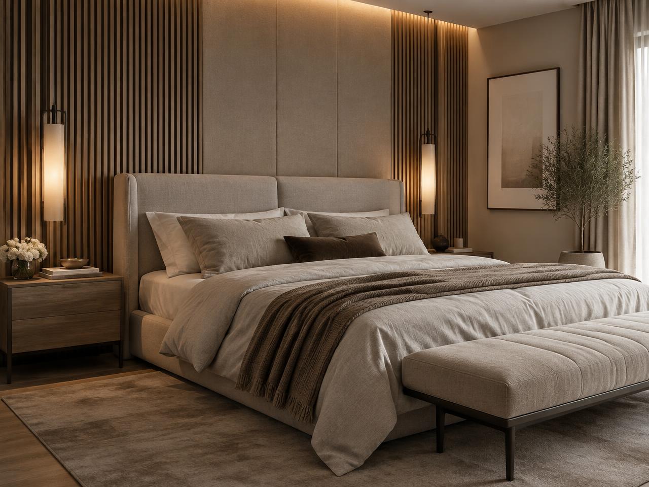 Luxury Master Bedroom — New Delhi