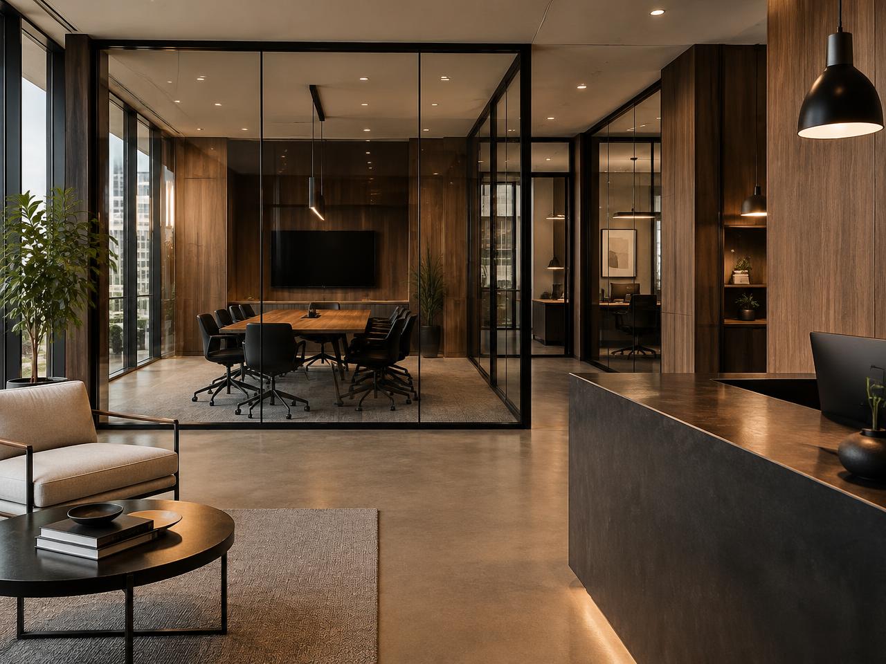 Premium Office Interior — Noida, Uttar Pradesh
